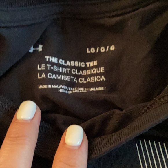 NWOT Under Armor classic T workout too in size L - Picture 2 of 3